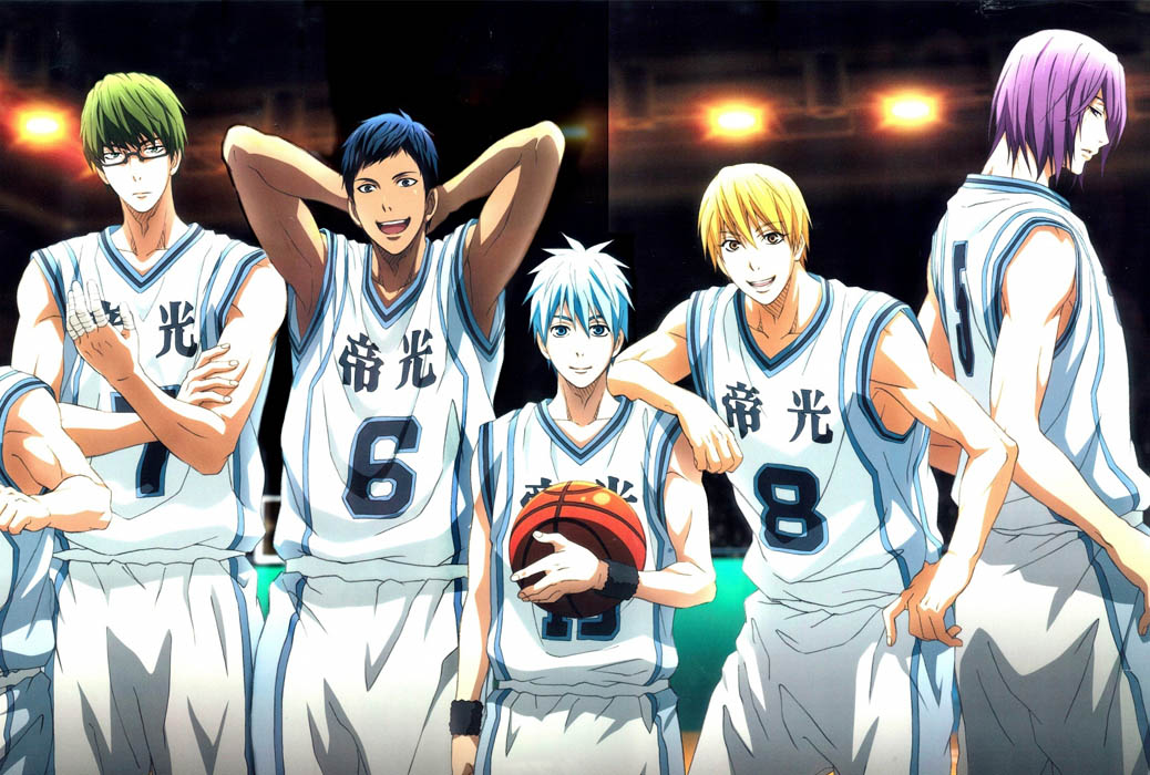 Kuroko's Basketball screenshot.